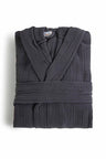 Μπουρνούζι με Κουκούλα Αιγαίον Super Soft L-XL / Black